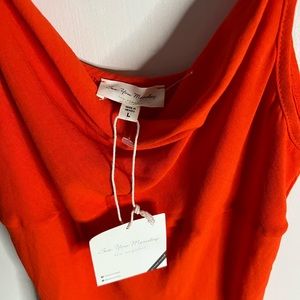 Red spaghetti strap dress new with tags